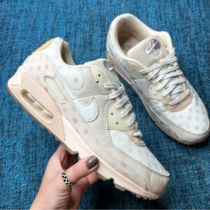 nike air max 90 shimmer polka dot sand